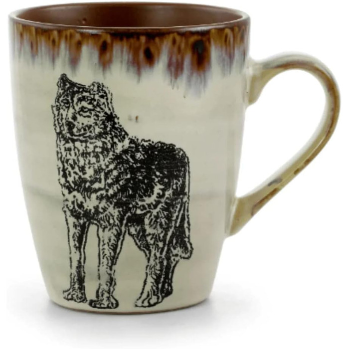 Набір посуду Elama Rundes з 16 предметів, кераміка, ошатний дизайн, океановий блакитно-зелений та зелений, з елементами теплого таупового та коричневого кольорів