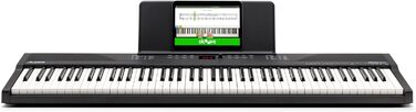 Клавіатура Alesis E-Piano з 88 клавішами, 480 звуків, USB-MIDI, динаміками, аксесуарами та уроками для початківців