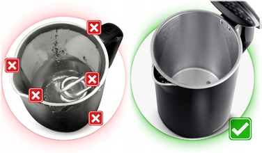 Електричний чайник Berdsen з регулюванням температури, 2200 Вт, сенсорна панель, 1,7 л