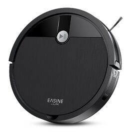 Робот-пилосос безщітковий, самостійно заряджається, з пультом дистанційного керування, тихий, для шерсті тварин та твердих поверхонь, E3