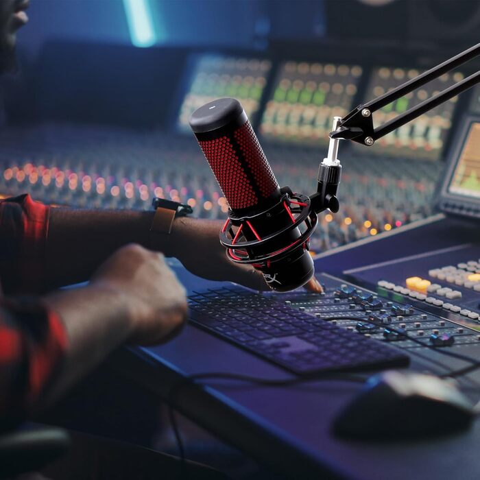 Тримач для мікрофона YOUSHARES - сумісний з HyperX QuadCast, Blue Yeti, Rode, Fifine AM8, Razer Seiren Mini/V3 Mini