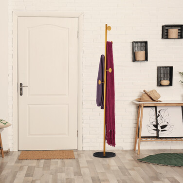 Relaxdays Coat Rack Marble
