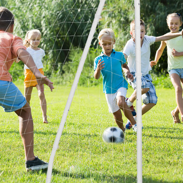 Relaxdays Large Football Goal with Goal Net