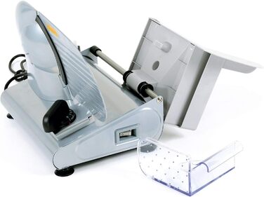 Kitchener Heavy Duty Electric Meat Slicer - 19cm / 230V All-in-One Food Slicer