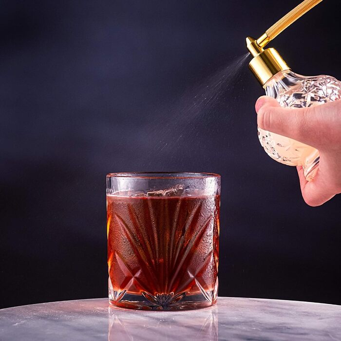 Набір для віскі Rocks: 6 гранітних каменів, 2 склянки, дерев'яний піднос, подарункова коробка з фольгою