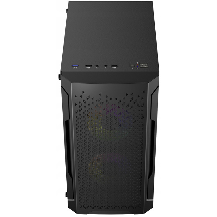 Корпус для комп'ютера Logic Concept Aramis AGRB Mini Tower, чорний