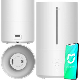 Ультразвуковий зволожувач повітря Xiaomi, 4.6 л, 350 мл/год, білий