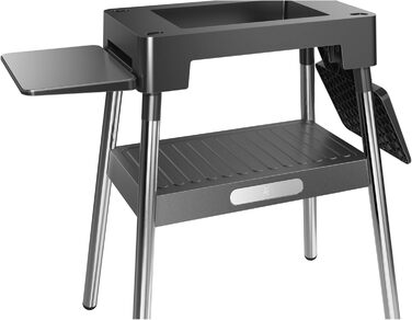 Електрогриль WMF Lono Master-Grill, 50x28 см, з регульованими зонами нагріву, нержавіюча сталь, для барбекю на вулиці