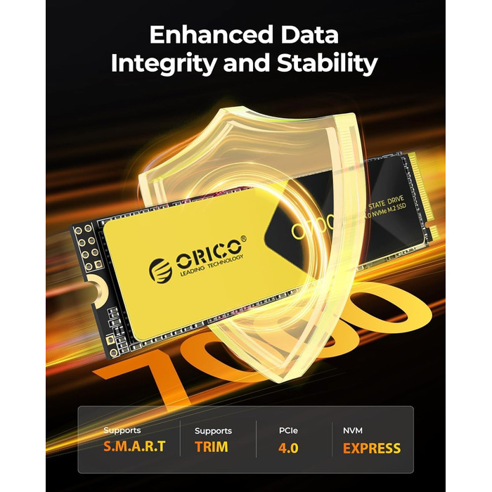 SSD Orico 512GB M.2 2280 SATA III – Швидкий внутрішній накопичувач для ноутбука/ПК