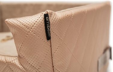 Автокрісло для собак та котів | Чорний велюр | Розміри M (47x40 см)