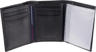 Чоловічий гаманець Tommy Hilfiger чорного кольору, без RFID захистом