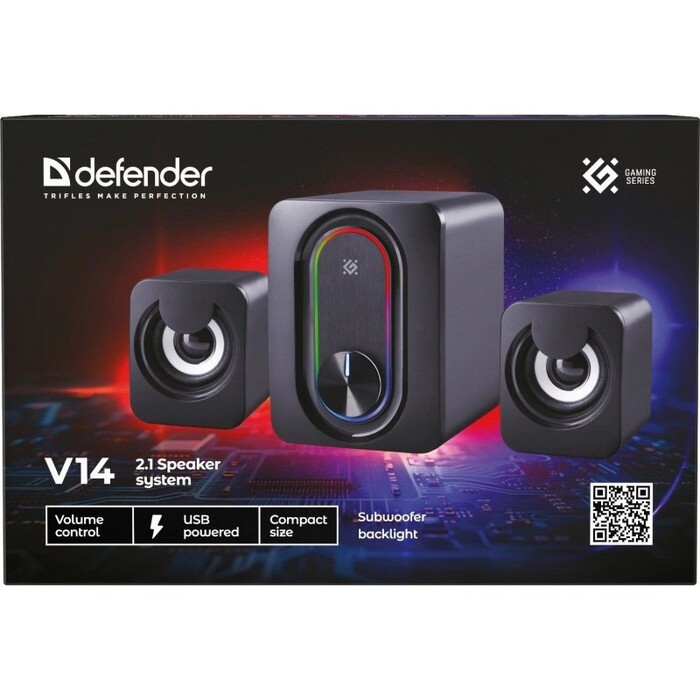 Комп'ютерні колонки 2.1 з LED-підсвіткою, USB, 11 Вт, Bluetooth
