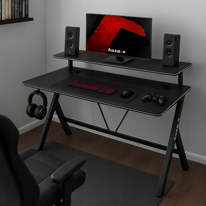 Ігровий стіл Huzaro Hero 1.9 Black, 120 см