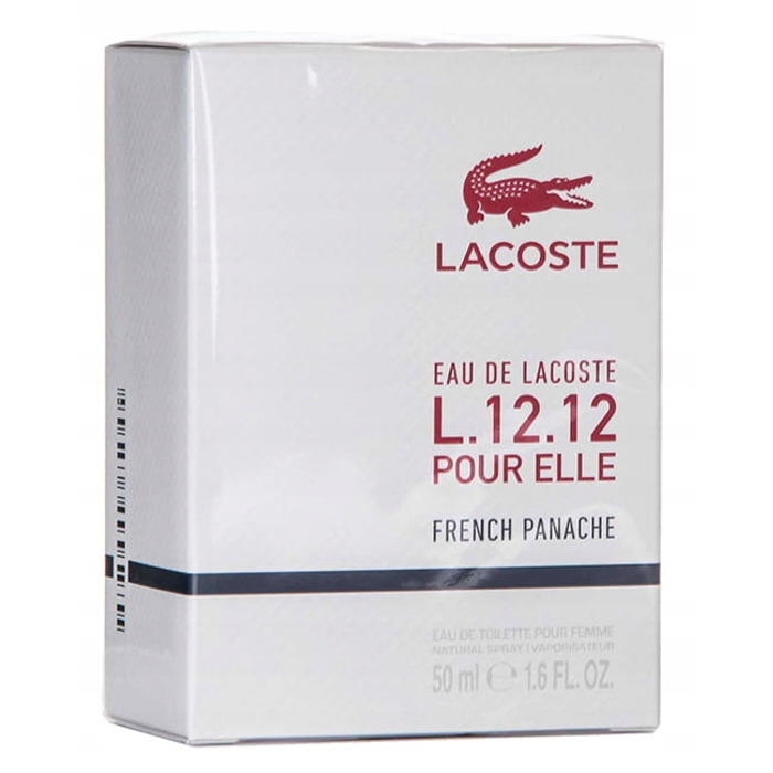 Жіноча туалетна вода Lacoste L.12.12 Pour Elle French Panache, 50 мл