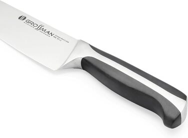 Ніж кухарський Grossman 002SH, 33 см, з нержавіючої сталі, ергономічна ручка