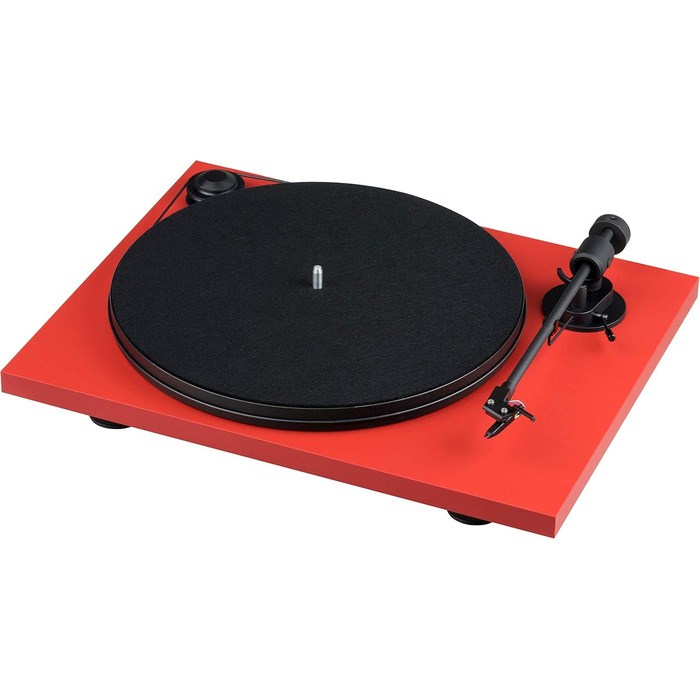 Pro-Ject Primary E Red: Вініловий програвач для аудіофілів, Plug & Play
