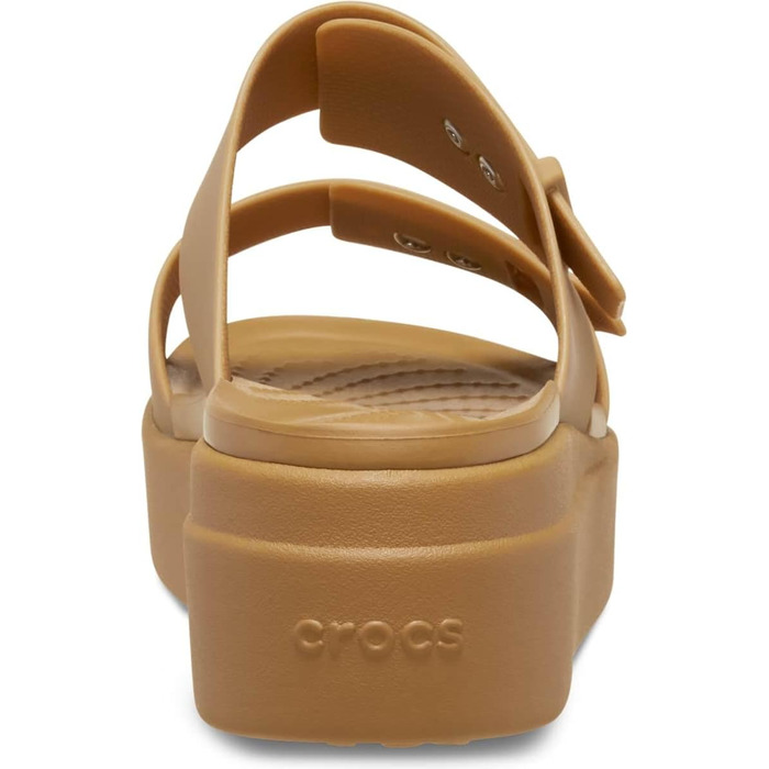 Crocs Brooklyn Buckle Wedge сандалі жіночі Umber 37 EU
