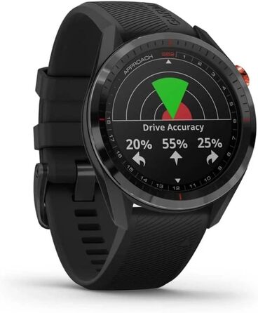 Годинник GPS Garmin Approach S62, чорний - гольф навігатор з інтегрованим віртуальним каді та картографією