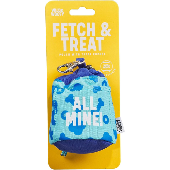 Сумка Wild & Woofy для апортіровки та ласощів з м'ячем