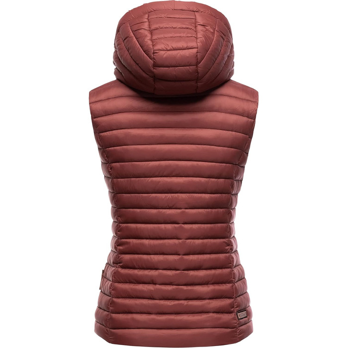 Жіноча перехідна куртка Navahoo Shadaa з капюшоном та стеганою жилеткою, великі розміри XS-3X, бордовий