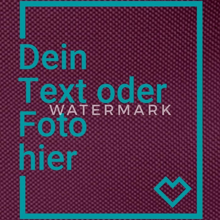 Персоналізована бананка від Spreadshirt: створіть свою з фото або текстом, колір бордовий