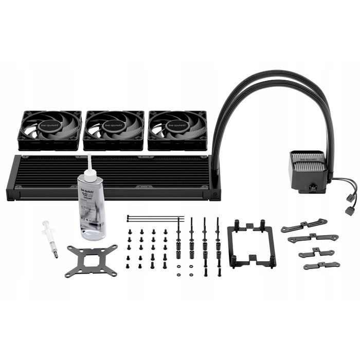 Система водяного охолодження be quiet! Silent Loop 3 BW025 ARGB 360mm, чорна
