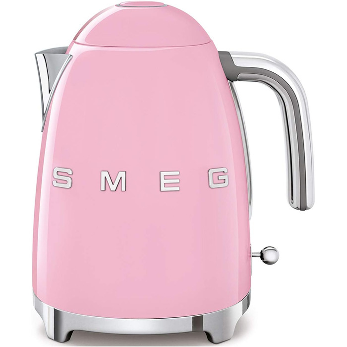 Електричний чайник Smeg KLF03PKEU 1.7L Rose - Стильний дизайн, антикальфільтр, автоматичне відключення