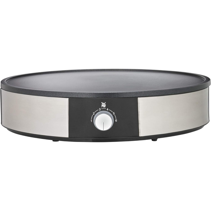 Електрична млинниця WMF Lono 1600 Вт, антипригарна, 33 см, для млинців і крепів, з лопаткою та розподілювачем тіста