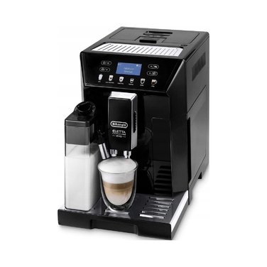 Ріжкова кавомашина De'Longhi Eletta Evo ECAM 46.860.B, 1450 Вт, чорна