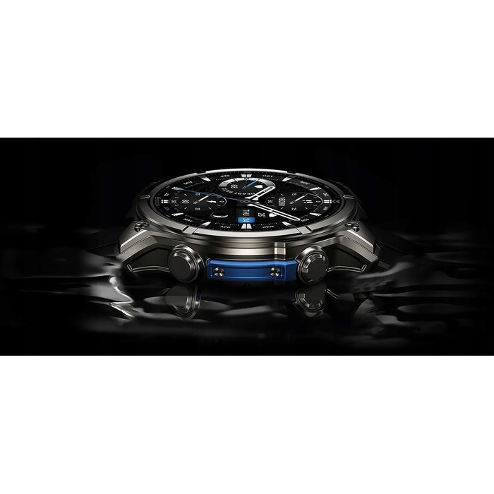 Смарт-годинник Zeblaze Vibe 8 (MIL-STD), сірий: AMOLED-дисплей, ліхтарик, вимірювання сатурації, до 60 днів автономності