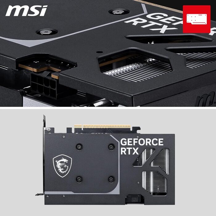 Відеокарта MSI GeForce RTX 5060 VENTUS 2X OC 8GB GDDR7, PCIe 5.0