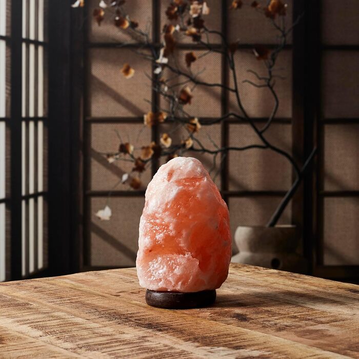 Елегантна лампа на стіл HOME DECO FACTORY LA0042, 25 см - Сучасний дизайн, м'яке світло для вітальні або спальні, матове бежеве покриття