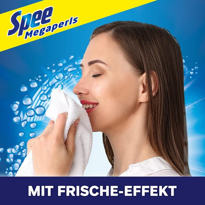 Пральний порошок для кольорових речей Spee Megaperls Color 3+1, свіжість, 1.14 кг (90 циклів прання)