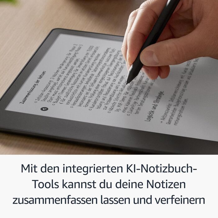 Kindle Scribe (2022) – електронна книга та цифрове блокнот з Paperwhite екраном (10.2 дюйми, 300 ppi), 64 GB, стилус, 3 місяці Kindle Unlimited