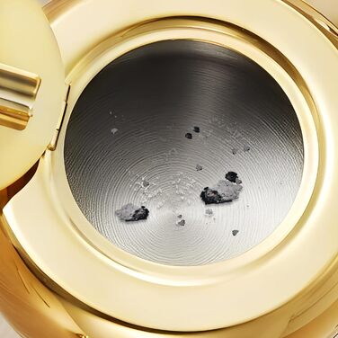 Попільничка з кришкою з нержавіючої сталі Golden S-Gold (S-Gold)