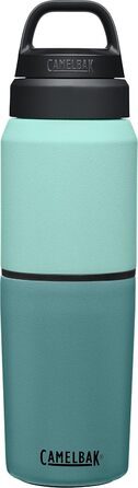 Camelbak Multibev Stainless Steel Vacuum Insulated Thermos Bottle (Coast/Lagoon, 503 ml)