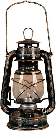 Вінтажна керосинова лампа POFET, ретро настільна олійна ліхтар-лампа для дому, саду, кемпінгу, жовта