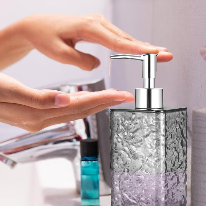 Дозатор мила для кухні та ванної кімнати, 400 мл, пластиковий, для мила, шампуню, гелю для душу