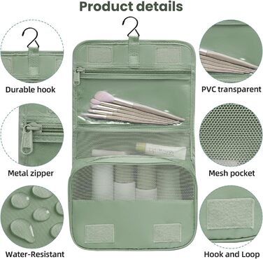 Набір органайзерів для подорожей BAGAIL (10 шт.) різних розмірів – Matcha Green