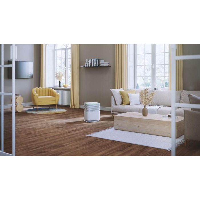 Повітряочисник та зволожувач Venta AW735 Hybrid: 6 л, 350 мл/год, H13, активне вугілля, керування через додаток, 50 м²/125 м²