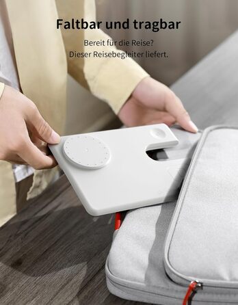 Зарядний пристрій JoyGeek 3-в-1 з MagSafe для Apple Watch, iPhone 16/15/14/13/12 та AirPods, складна зарядка