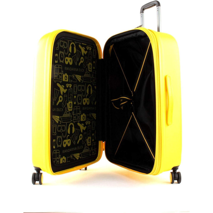 Валіза Mandarina Duck Logoduck, чемодан на колесах, 45x69x32/35 см, пластикова, для подорожей