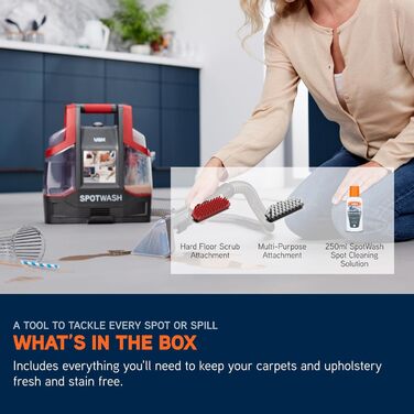 Vax SpotWash - портативний відпарювач для виведення плям (без насадки для тварин)