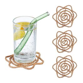 Relaxdays Drink Coasters - Set of 4