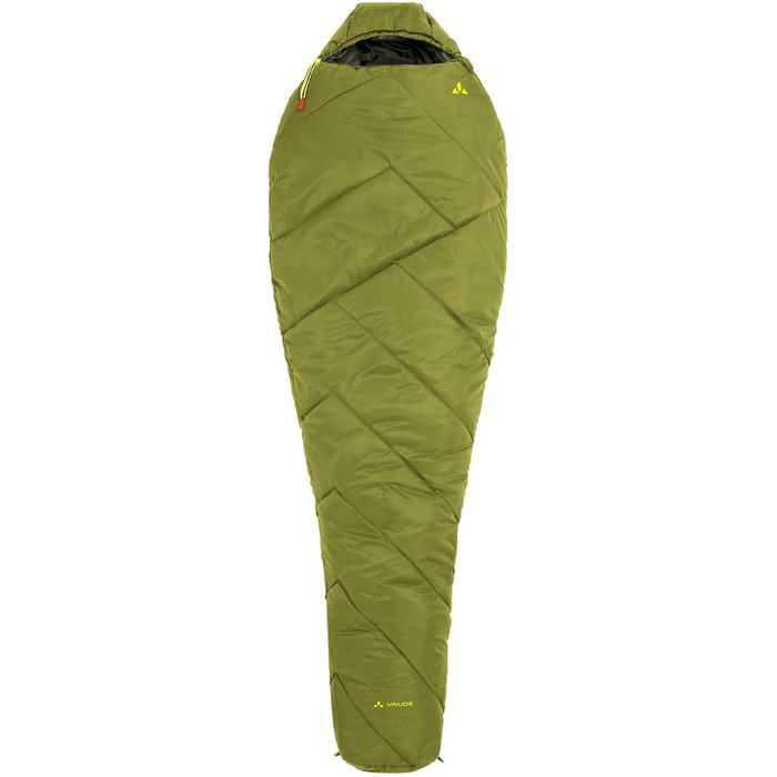 Спальний мішок VAUDE Sioux 800 II Blu: дихаючий, 3-сезонний, 2°C – 8°C, компактний, 220x80 см, для кемпінгу (внутрішній та зовнішній)