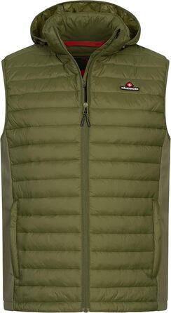 Чоловіча гірська жилетка Höhenhorn Hybrid, Steppjacke, Sportjacke (S, Зелений)