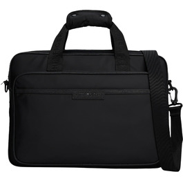 Сумка для ноутбука Tommy Hilfiger Repreve з ременем для візка, чорна (Black) - Універсальний розмір