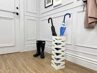 Стійка для парасольки Mango Steam Quadratisch, чорна (білий принт)