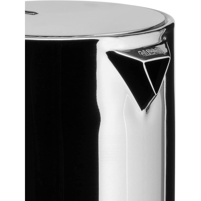 Alessi Espresso Machine, 3 Cups, for Induction, Stainless Steel, Silver, 7 x 11.5 x 14 cm, 9090/3, 7 x 11.5 x 14 cm Single