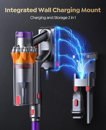 Бездротовий акумуляторний пилосос 550W, 45KPA, для дому, 60 хв роботи, з док-станцією, автоматичний режим, знімна батарея, сенсорний екран